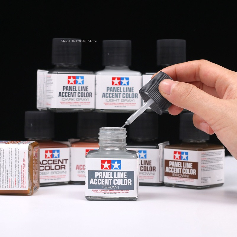 Panel Line Accent Color 40ml C - Tamiya Model Paint Set ulasan dan harga