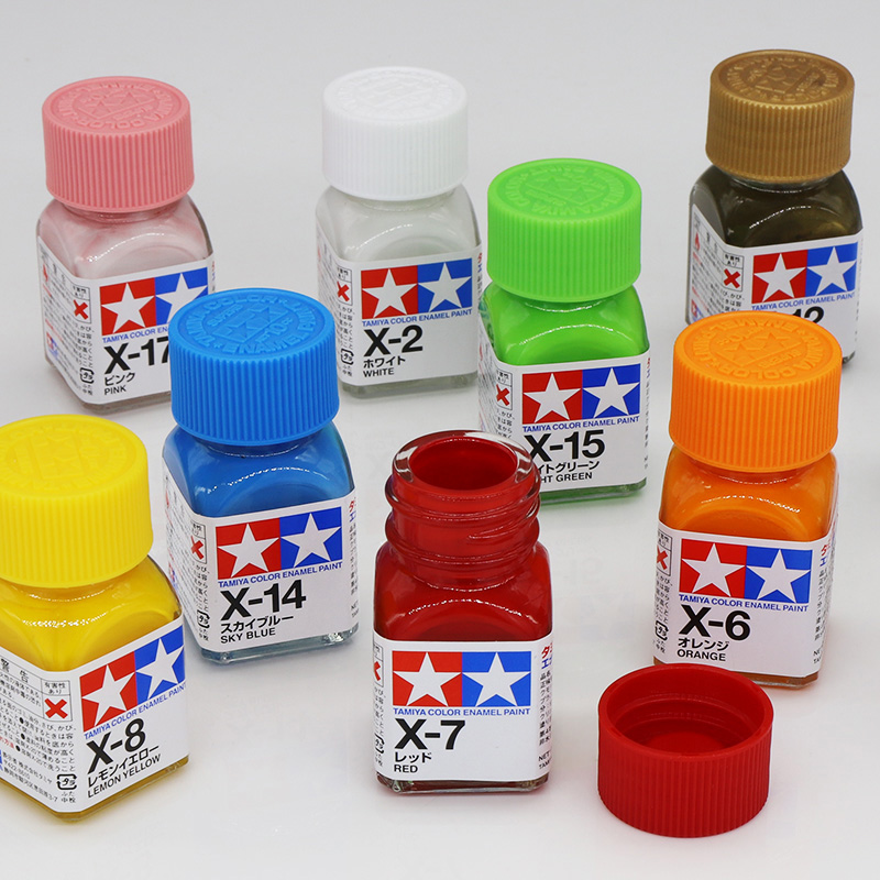 TAMIYA cat Gloss cat Enamel be - Tamiya Model Paint Set ulasan dan harga