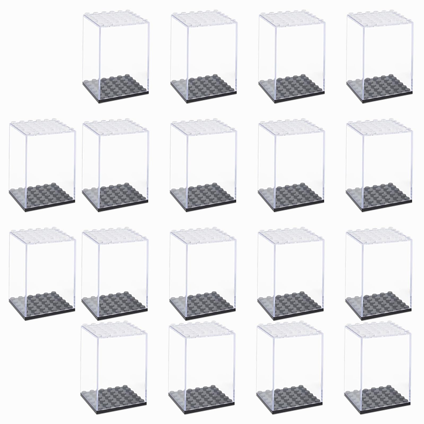 Kotak Pajangan Blok Bangunan A - Lego Minifigure Holder ulasan dan harga